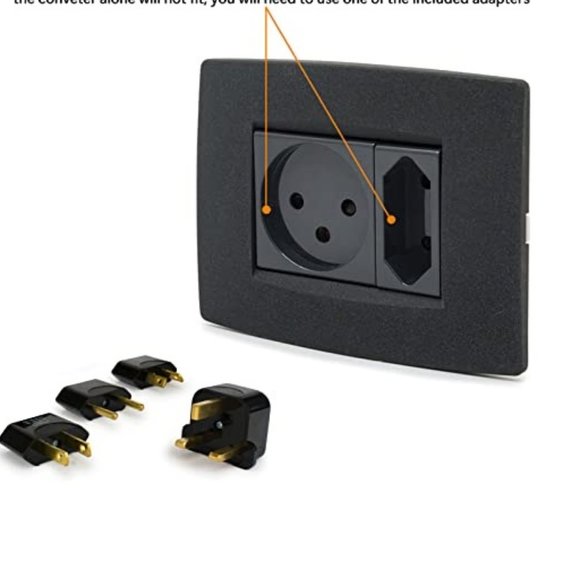 Miami CarryOn Step-down Travel Voltage Converter and Adapter Kit with Pouch *NEW - Picture 5 of 8